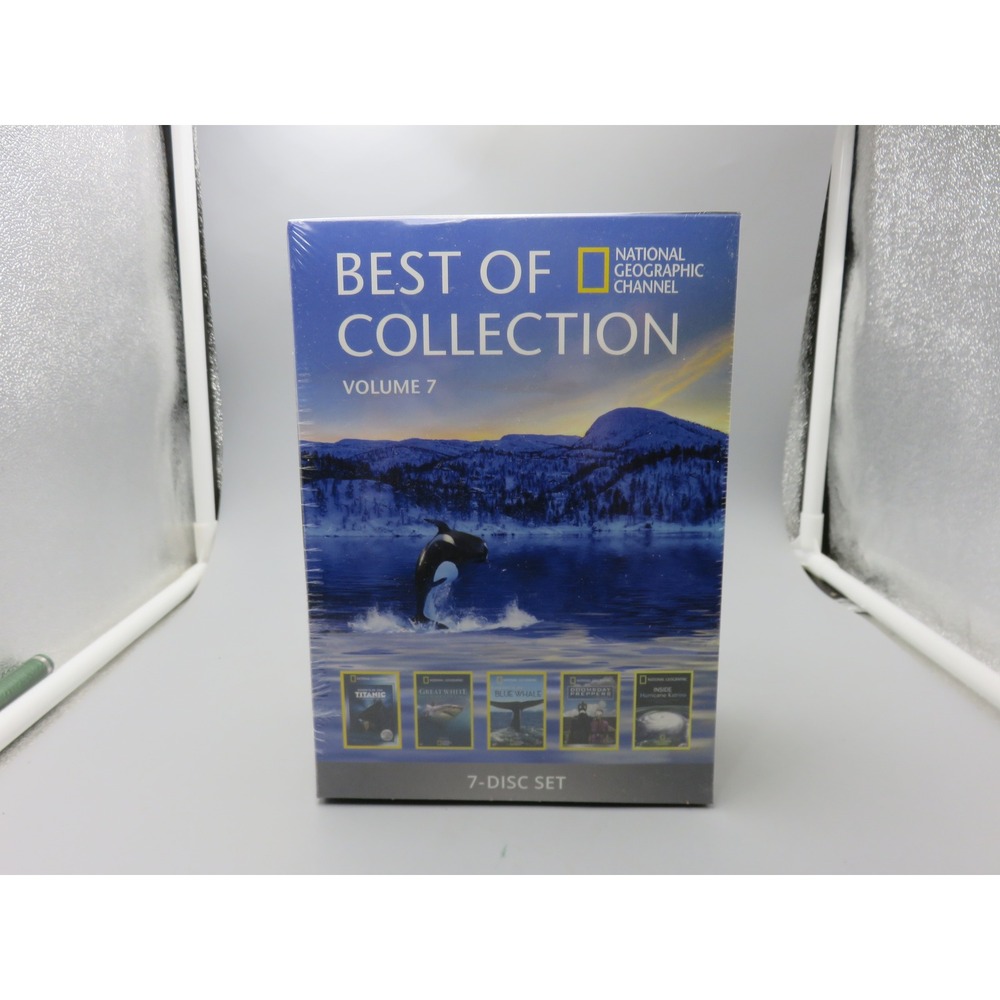 National Geographic Best of Collection Vol 7 7-Disc DVD Set Titanic Blue Whale